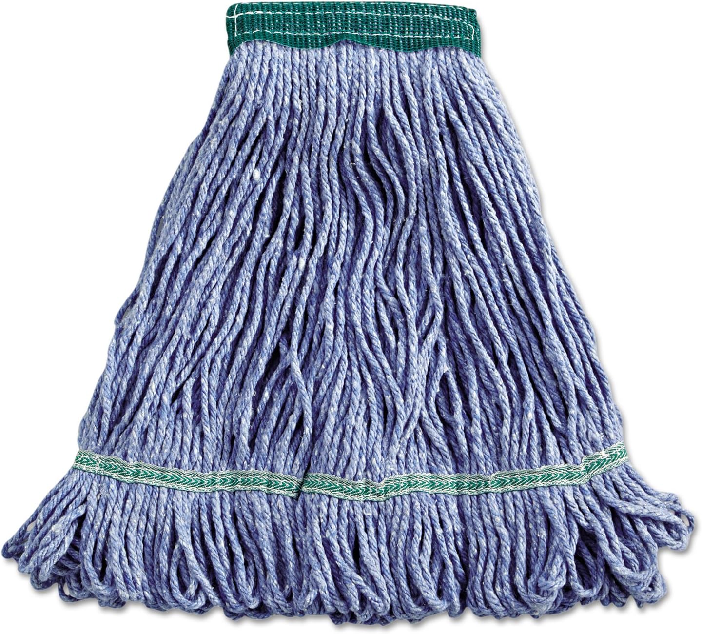 Boardwalk BWK502BLEA 5 in Headband Super Loop Mop Heads - Blue