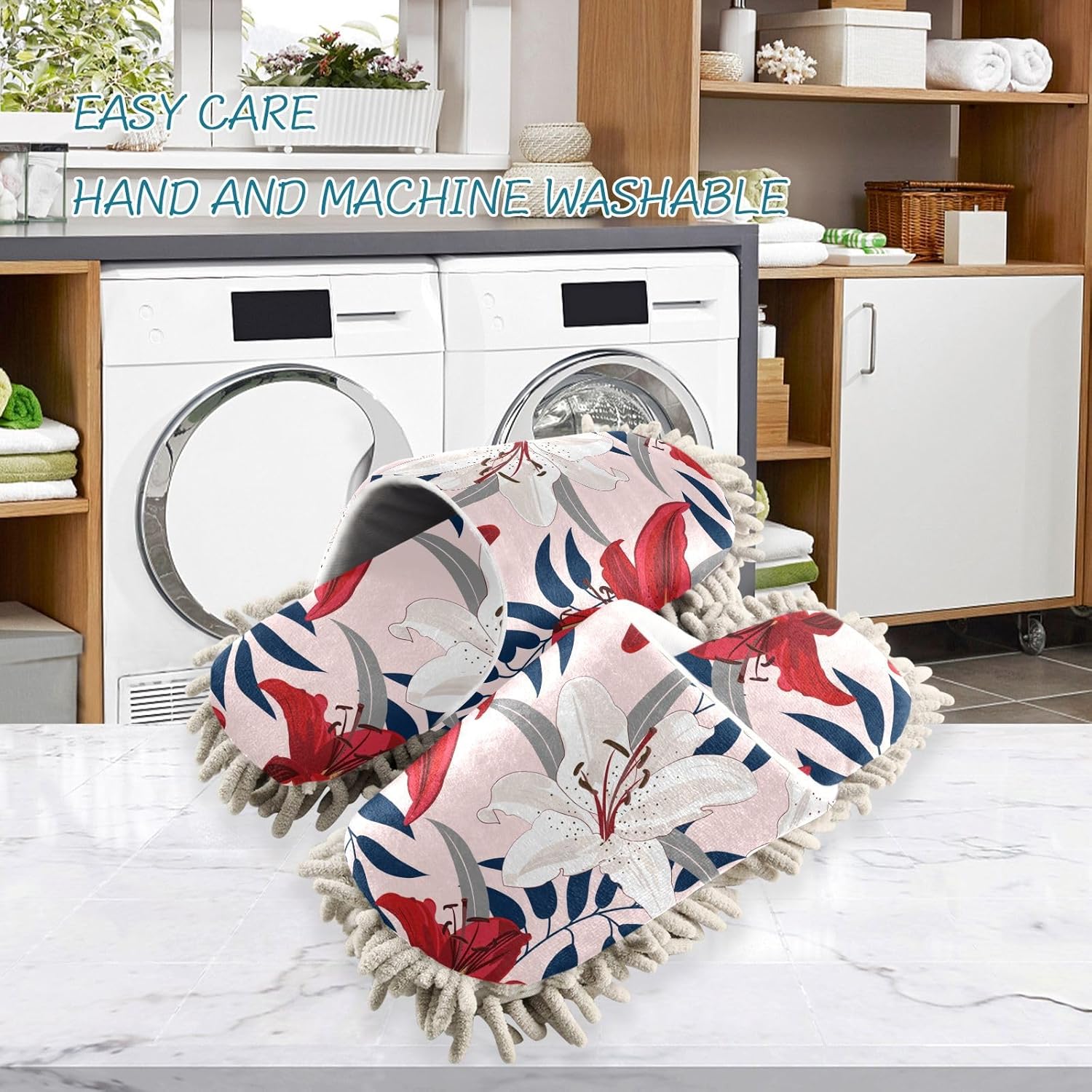 Kigai Microfiber Slippers with Cleaning Function 1
