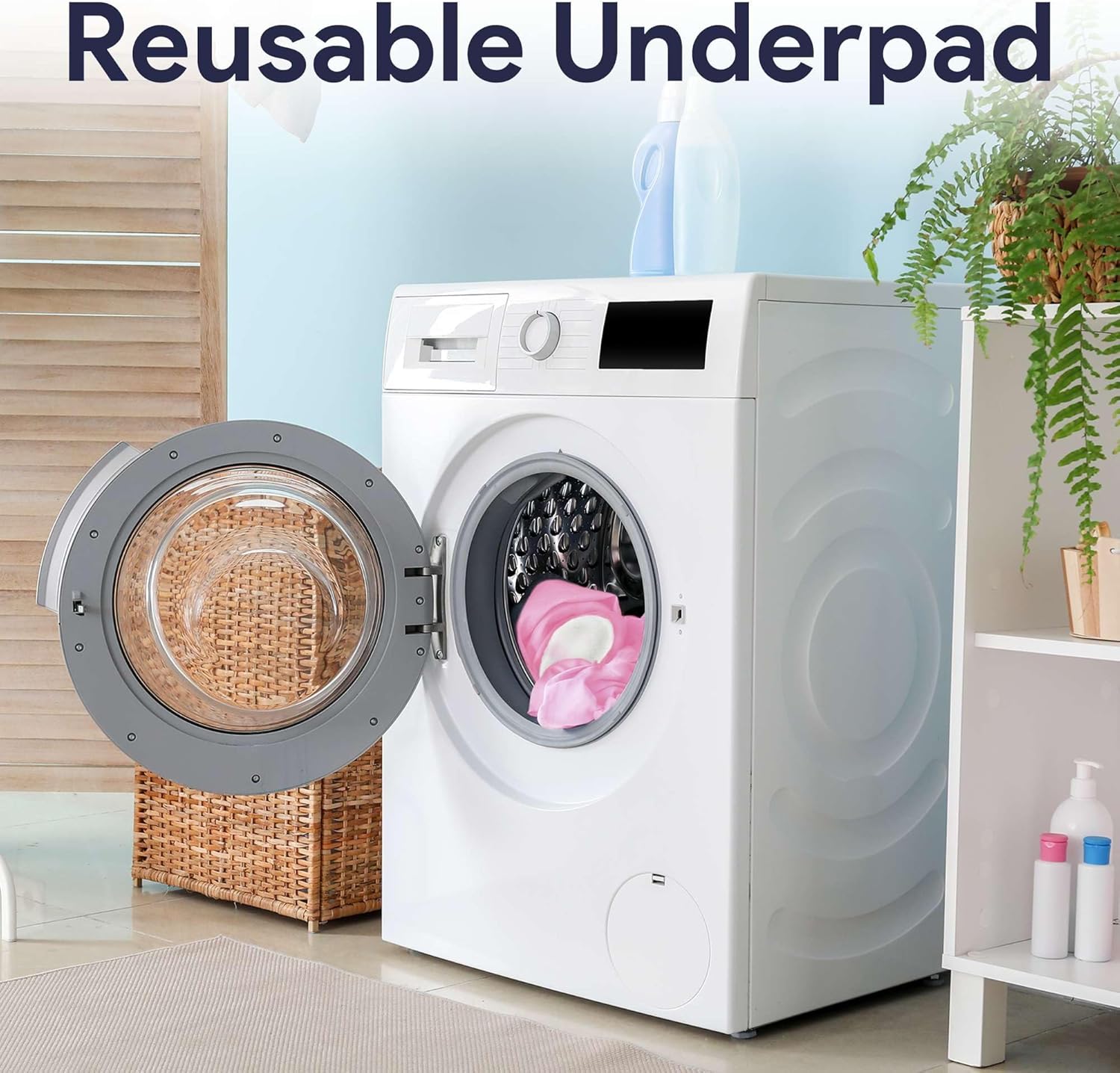 ProHeal Reusable Incontinence Bed Pads - 34x36 Washable Leak Proof