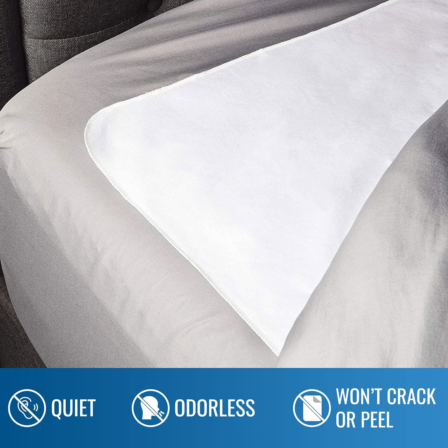 DMI Waterproof Bed Pad 36 x 54 for Mattress and Furniture Protection