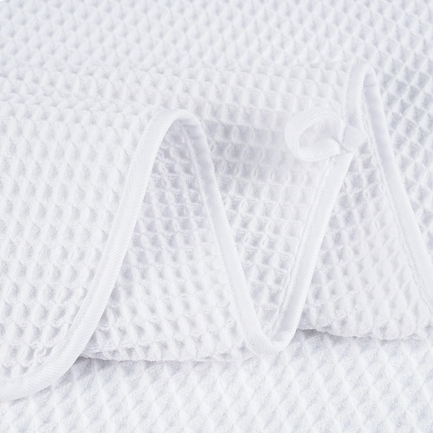 POLYTE Microfiber Quick Dry Bath Sheet Set of 2