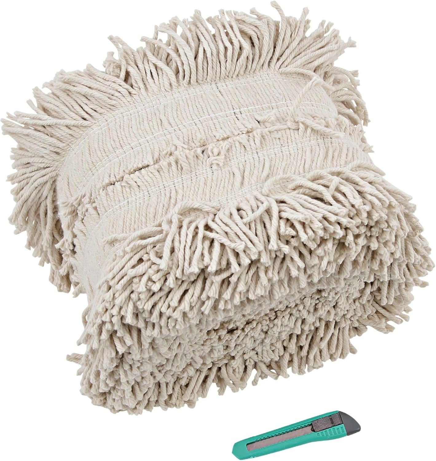Boardwalk BWKFF40 5 in Flash Forty Dustmop - Natural 1