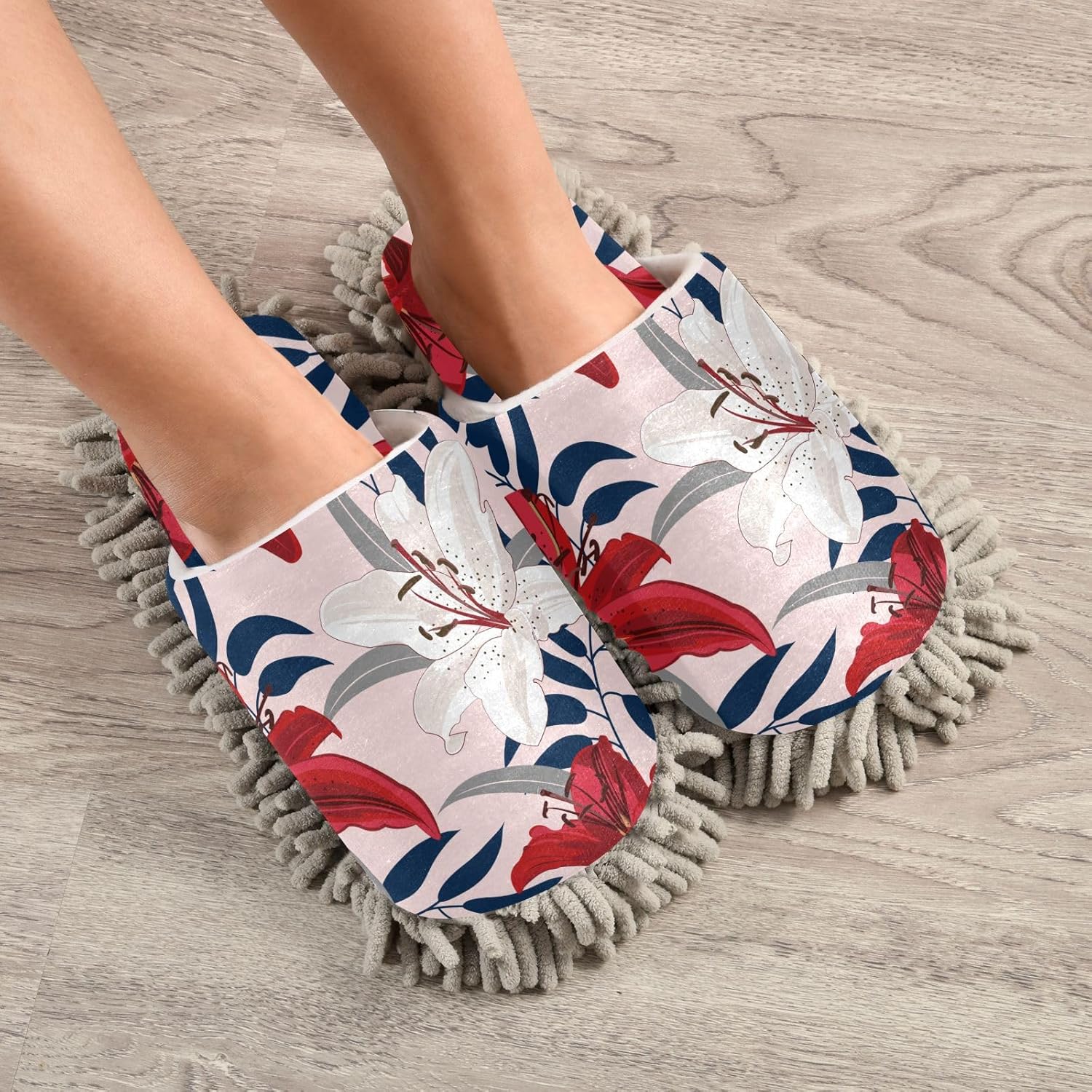 Kigai Microfiber Slippers with Cleaning Function 1