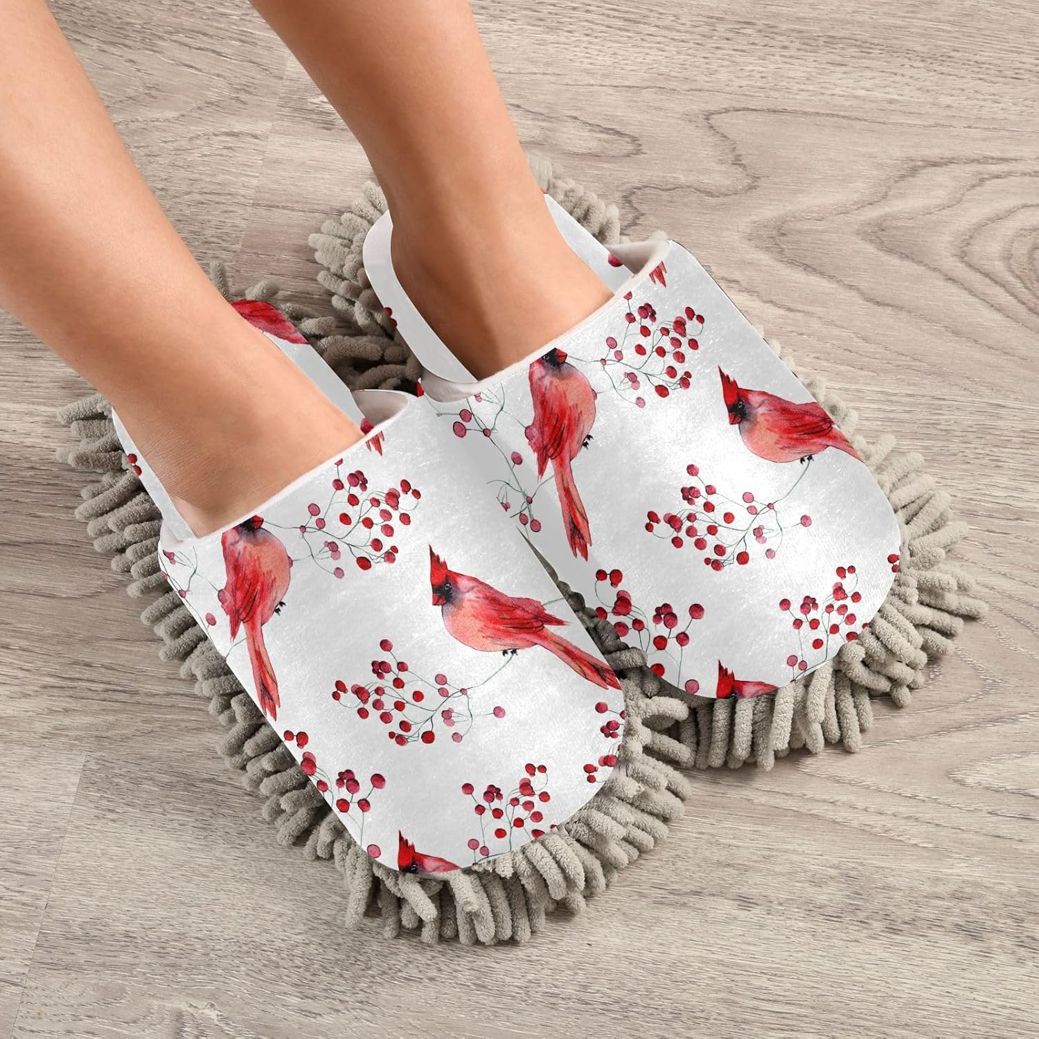 Sinestour Mop Slippers for Floor Cleaning