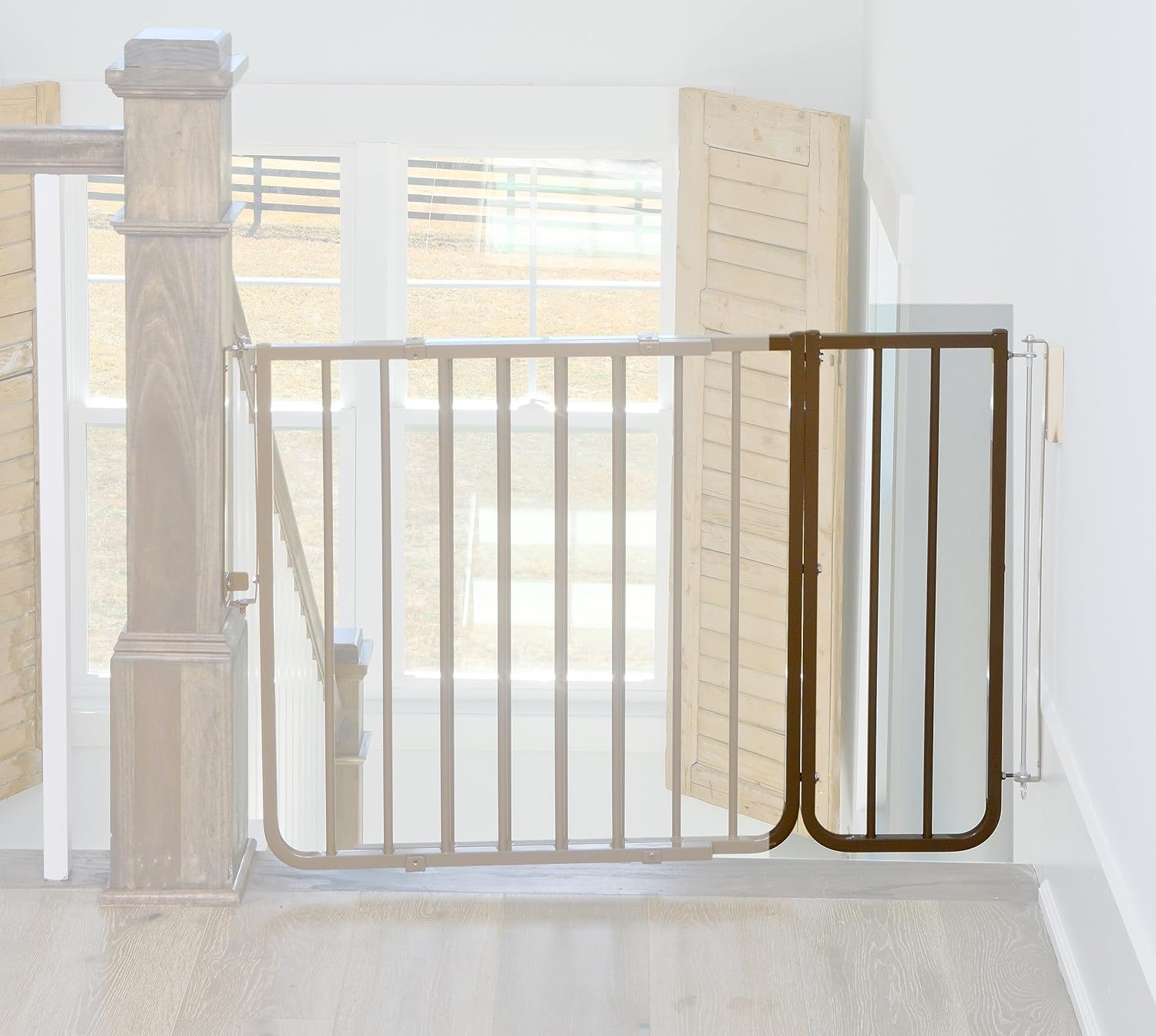 Cardinal Gates BX1 Baby Gate Extension - Brown 1