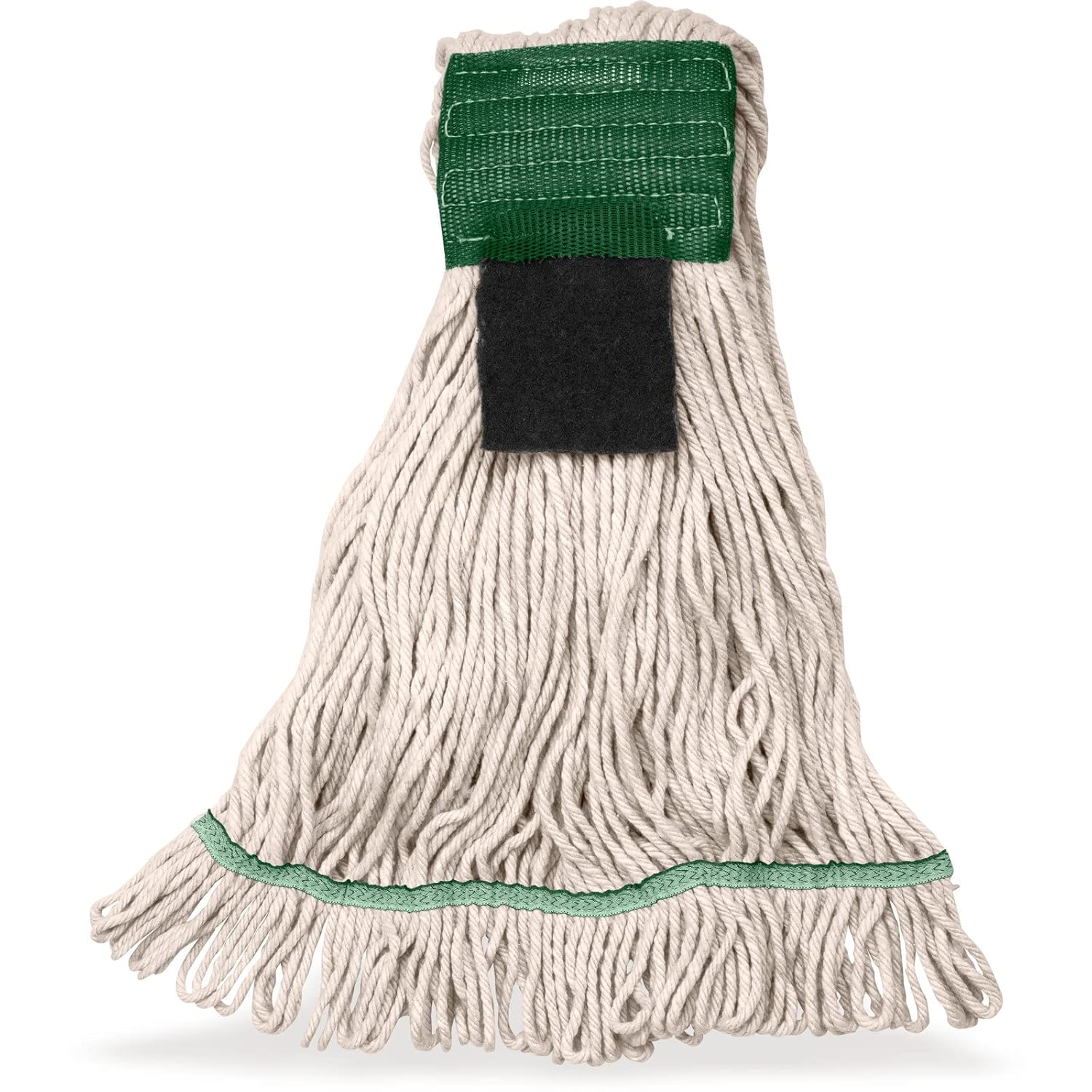 SPARTA Flo-Pac Acrylic Mop Head Replacement 5 Green Band with Scrubber