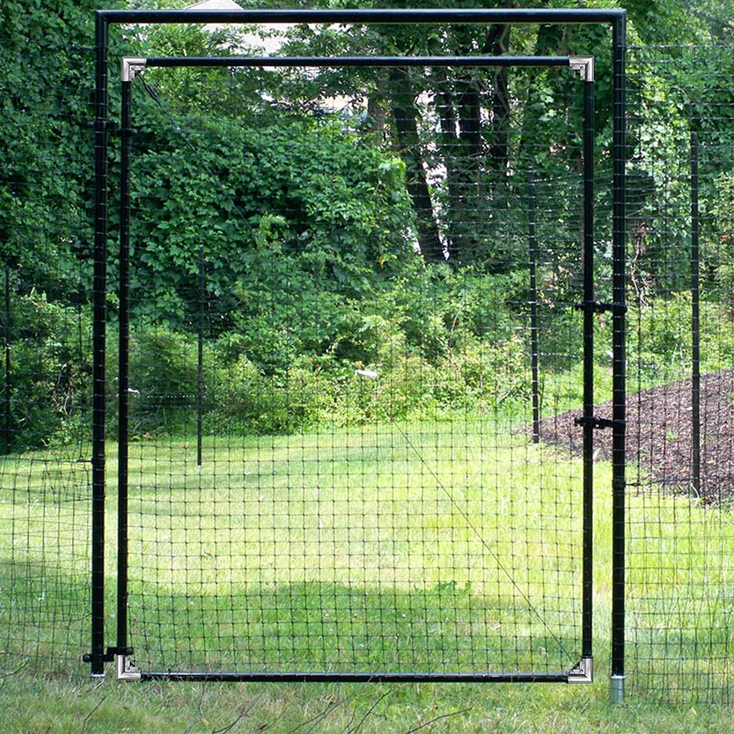 Quantfire Aluminum Chain Link Gate Corner 12-Pack