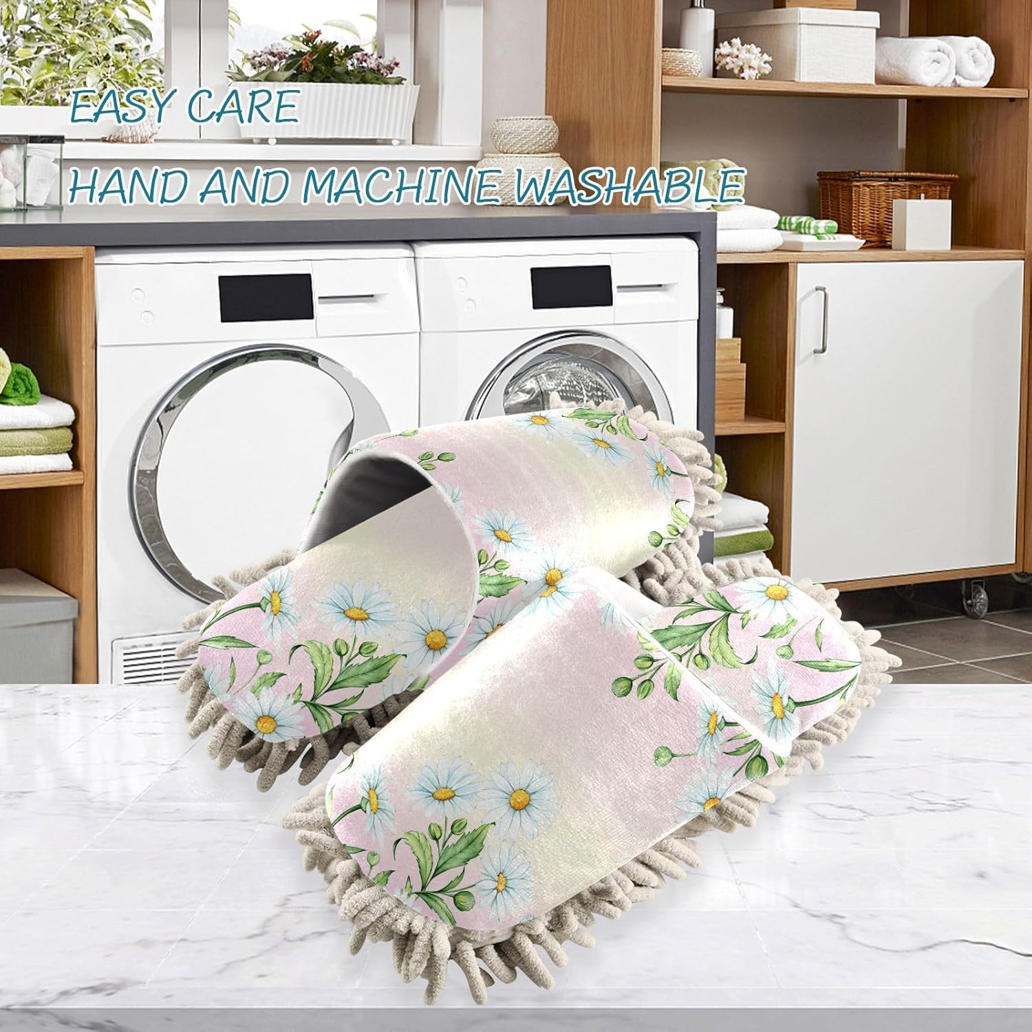 Kigai Microfiber Slippers with Cleaning Function