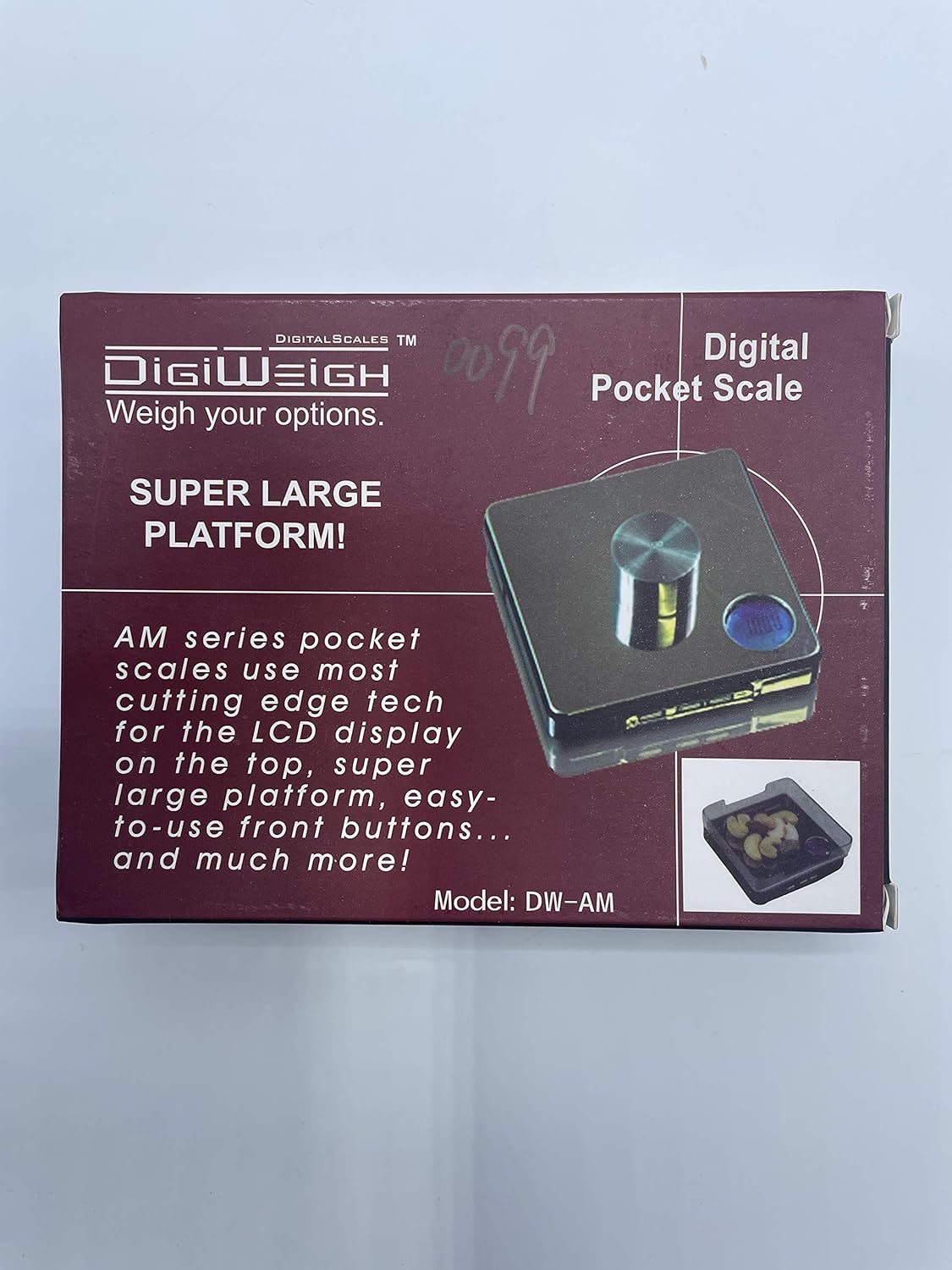 DigiWeigh Digital Pocket Scale for Accurate Weight Measurement