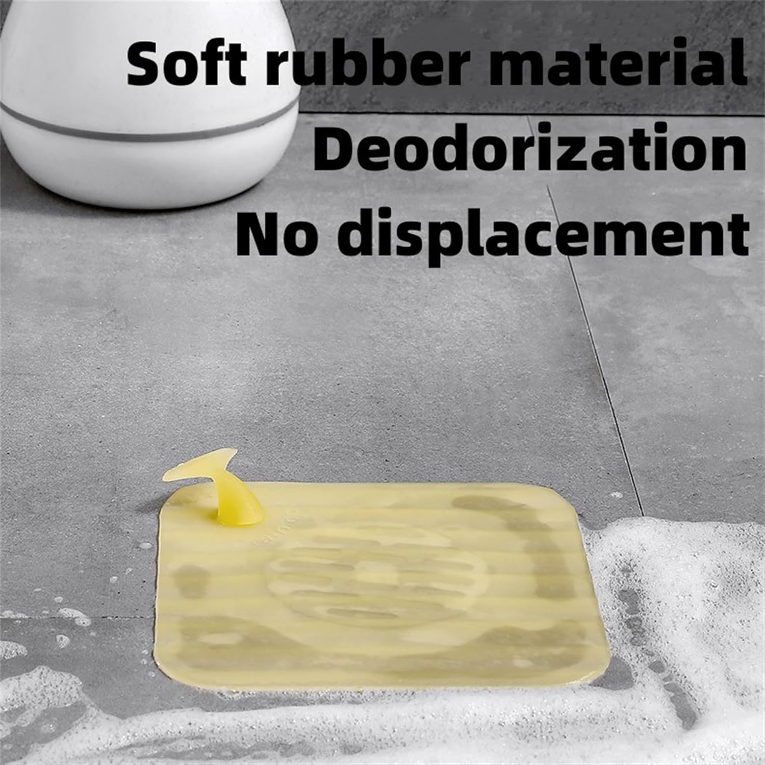 MAOYONG Silicone Tub Sink Stopper Yellow 59 Inch