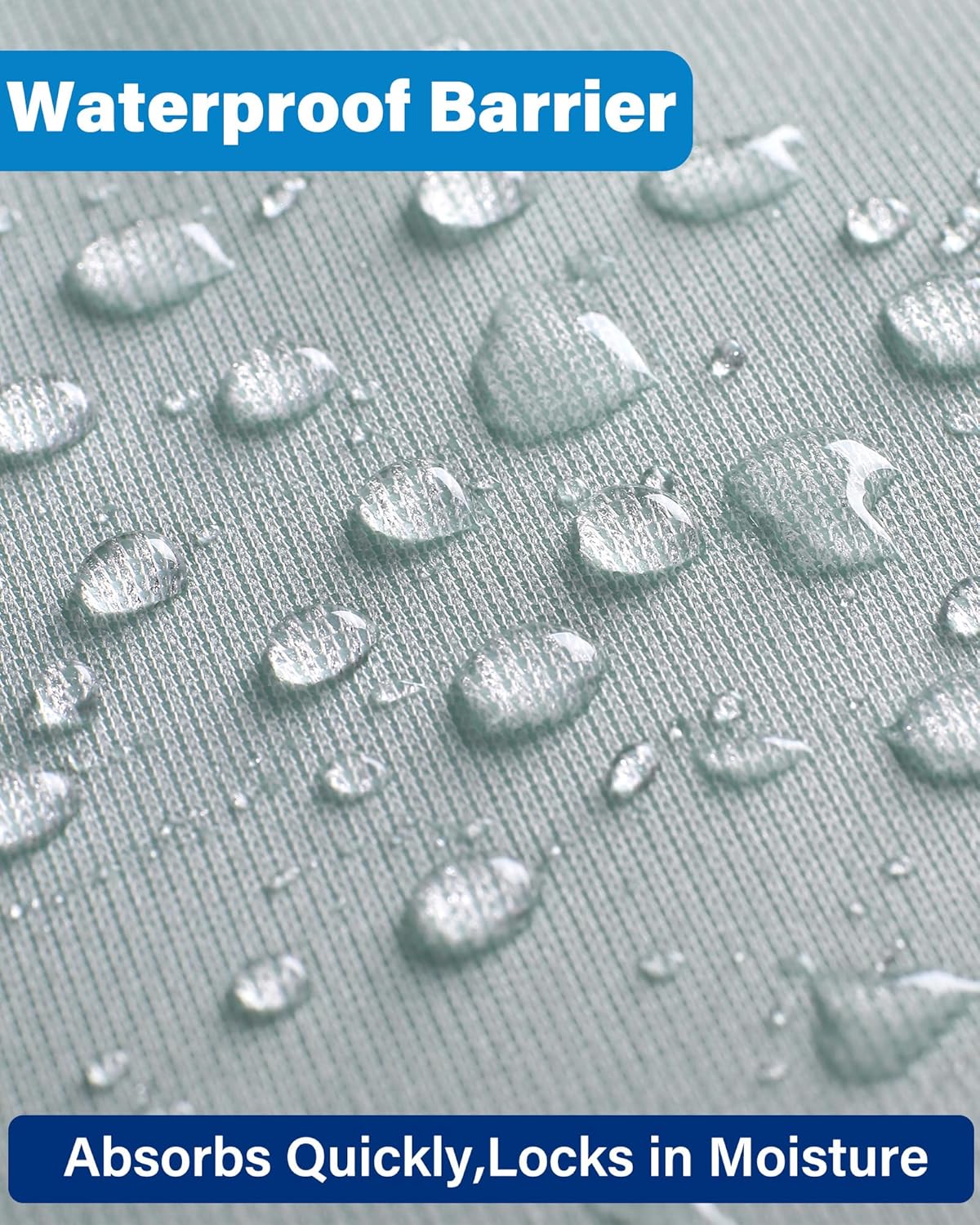 MBJERRY Washable Waterproof Incontinence Bed Pads - 24 x 34 Inch