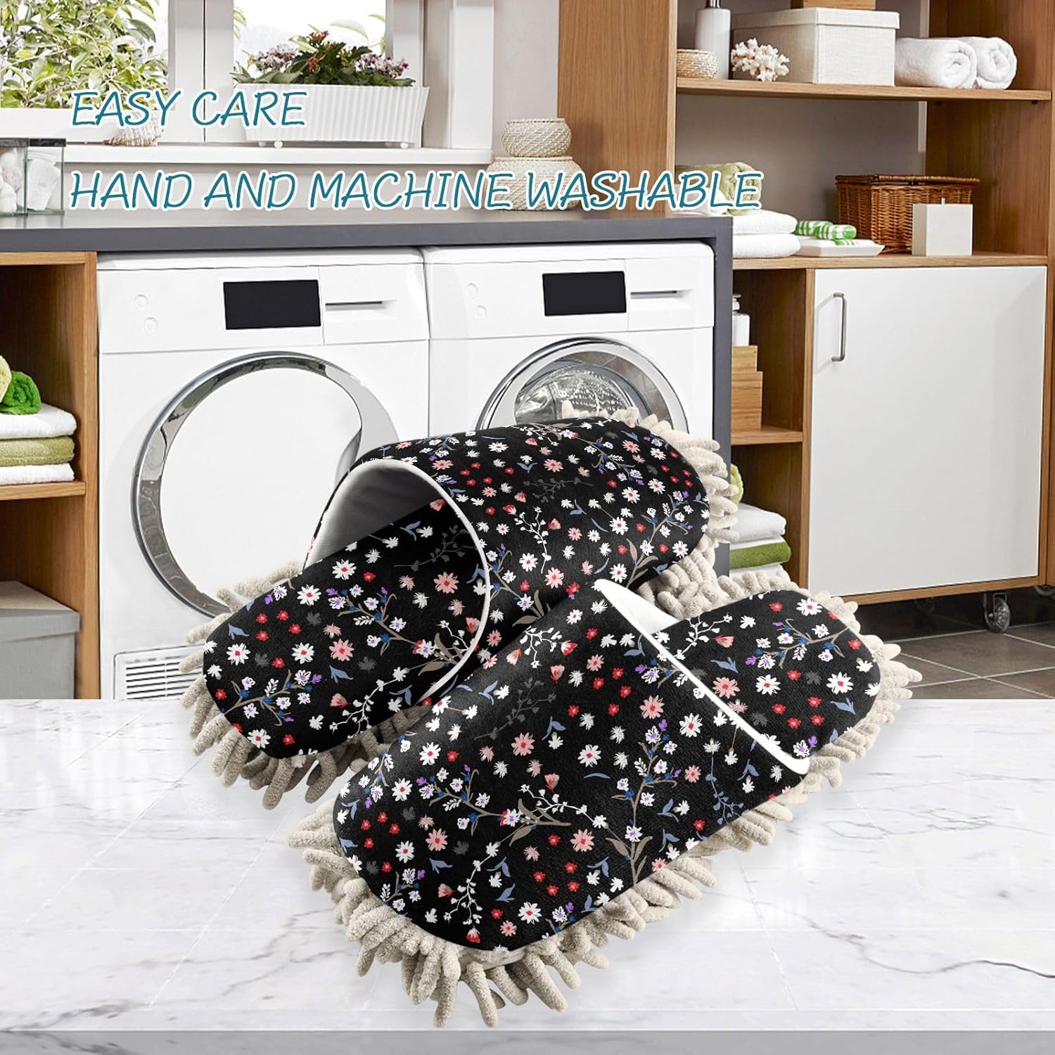 Kigai Microfiber Slippers for Floor Cleaning