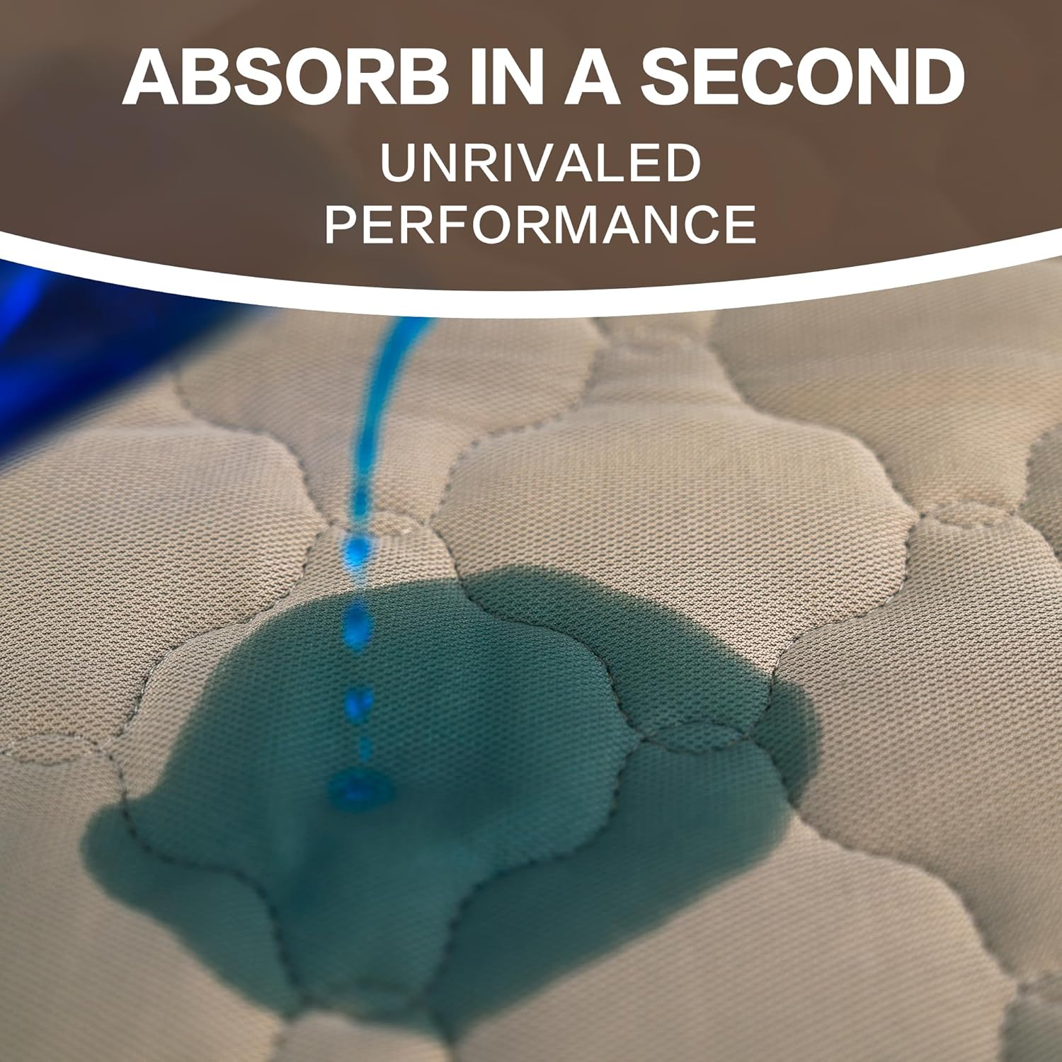Alsunny Washable Bed Pads for Incontinence 2 Pack